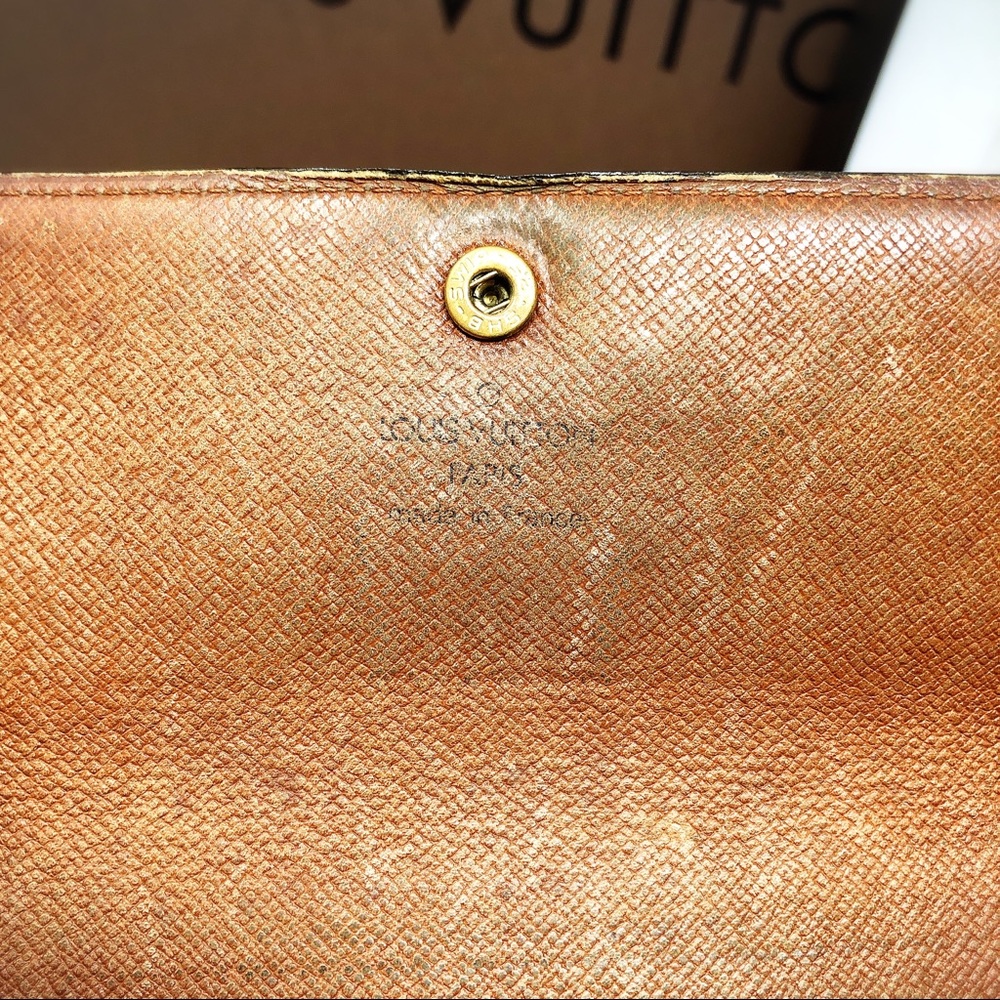 Louis Vuitton Sarah Monogram bifold long wallet - Picture 8 of 15